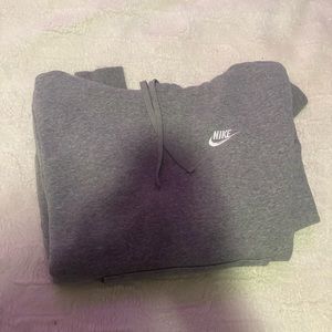 grey nike hoodie